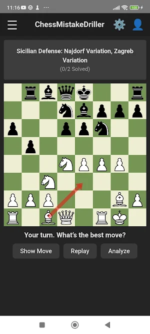 ChessMistakeDriller: Openings Screenshot 3