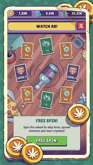 Weed Train : Idle Merger Screenshot 3