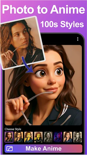 Photo to Anime Manga Video AI Screenshot 0