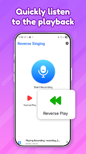 Reverse Singing Fun Challenge Screenshot 2