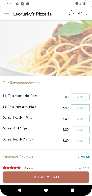 Leorusky's Pizzeria Screenshot 1