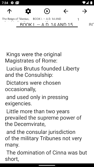 Book, The Reign of Tiberius, O Screenshot 1