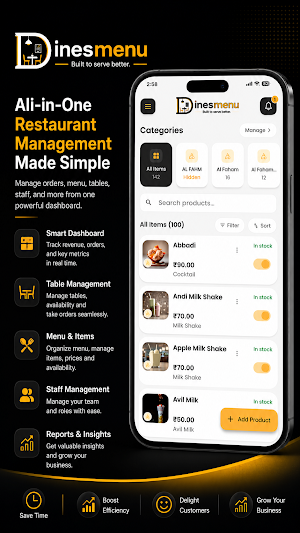 Dinesmenu Screenshot 1