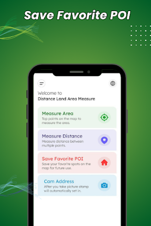 Distance Land Area Measure GPS Screenshot 3