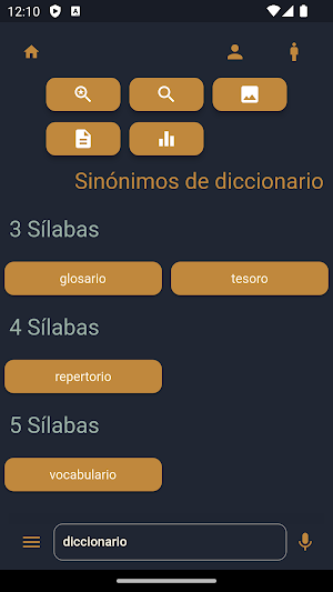 Sinónimos ES Screenshot 3