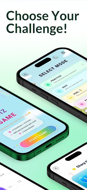 Math Quiz Game: Brain Training Screenshot 1