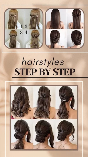 Bridal Hairstyle Step By Step Screenshot 1