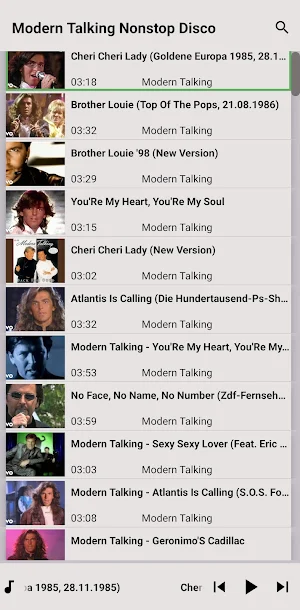 Modern Talking Nonstop Disco Screenshot 0