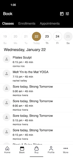 Hot Body Pilates Screenshot 1