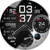 H390 Analog Digital Watch Face