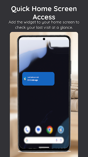 Toilet Timer: Healthy Tips Screenshot 2
