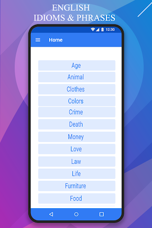 English Idioms, Phrases, Proverbs, & Slangs Screenshot 2