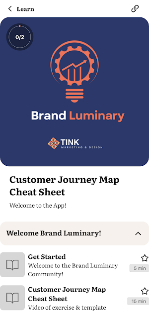 TINK Marketing: Brand Luminary Screenshot 2