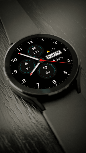 Analog Minimal watch face Screenshot 1
