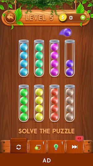 Ball Color Sort: Puzzle Game Screenshot 2