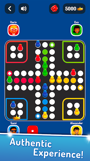 Ludo Trouble: Board game with German Pachis rules! Screenshot 0
