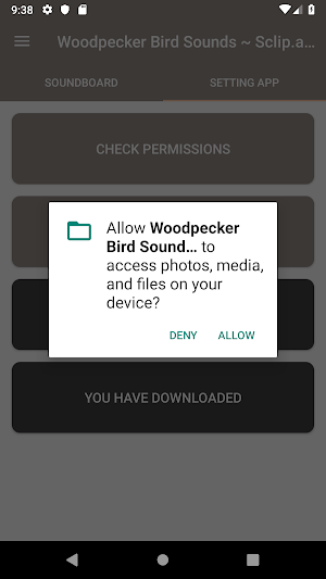 Woodpecker Bird Sounds ~ Sclip.app Screenshot 1