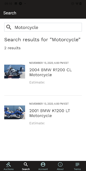 Caswell Prewitt Realty Live Bidding Screenshot 2