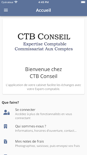 CTB CONSEIL Screenshot 0