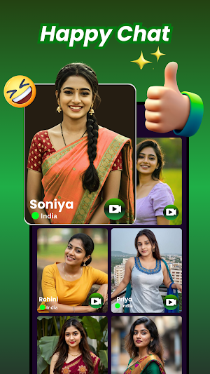 Milona: Live Video Call & Chat Screenshot 0