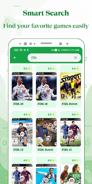 PSP PS3 Games Center Screenshot 3