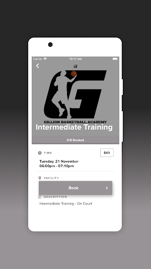 Gillion Basketball Academy Screenshot 2