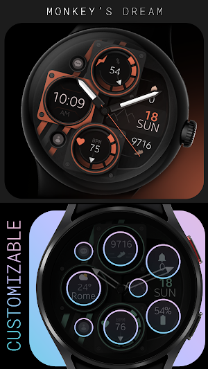 Dream 147 hybrid watch face Screenshot 0