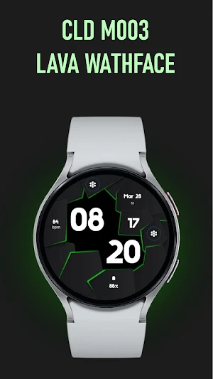CLD M003 - Lava watchface Screenshot 3