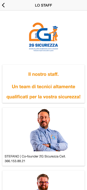 2G Sicurezza Puglia Screenshot 2