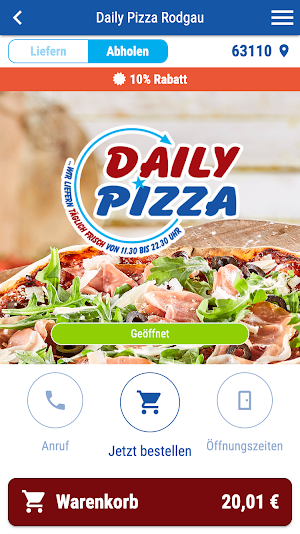 Daily Pizza Rodgau Screenshot 0