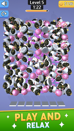 Triple 3D Match: Goods Factory Screenshot 1