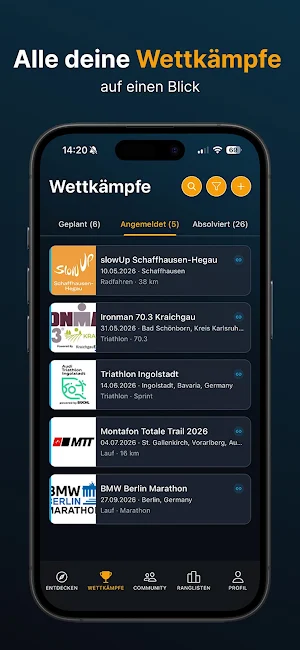 Competitions Screenshot 0