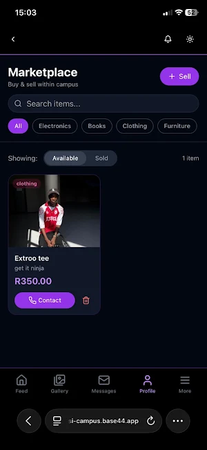 MzansiCampus Screenshot 0