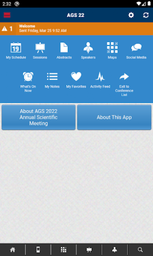 AGS Events Screenshot 1