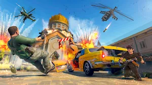 FPS Shooting Battle: Modern Gun Strike War Games Screenshot 2