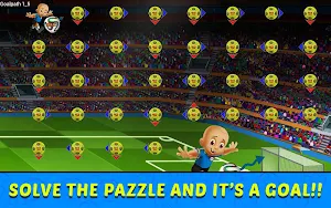 Mighty Raju Football Puzzle Screenshot 0