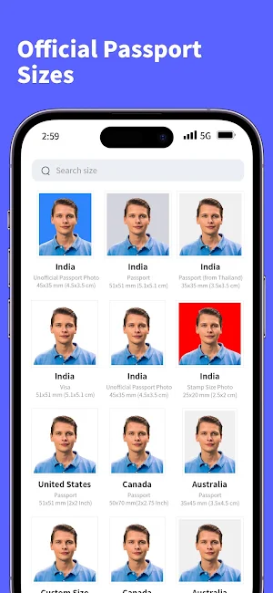 Vivid ID: Passport Photo Maker Screenshot 0