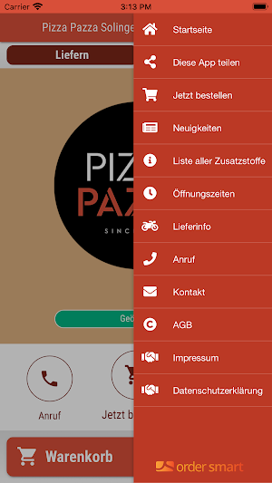 Pizza Pazza Solingen-Mitte Screenshot 2