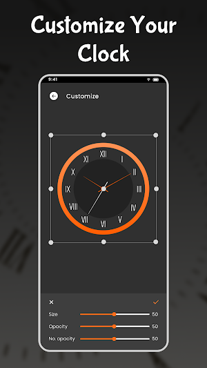 Analog Clock Live Wallpaper HD Screenshot 2