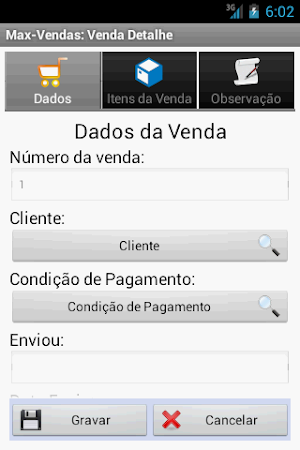 Maxdata - Força de Vendas Screenshot 2