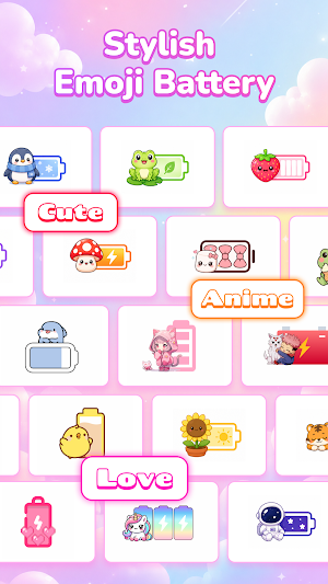 Emoji Battery: Cute Pet Screenshot 2