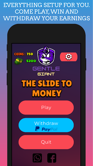Slide-Make Money Cash Earn App Screenshot 3