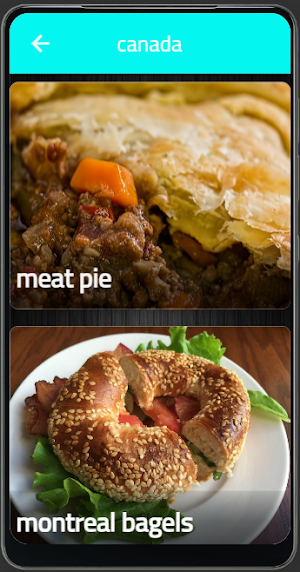 traditional food Screenshot 1