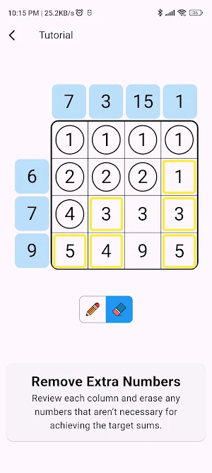 Numbers Sum Screenshot 1