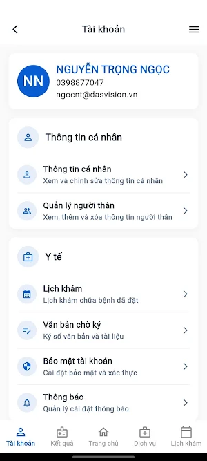 BV TW Thái Nguyên Screenshot 2