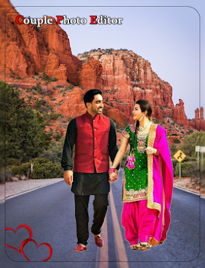 Couple photo Suit Editor Screenshot 1