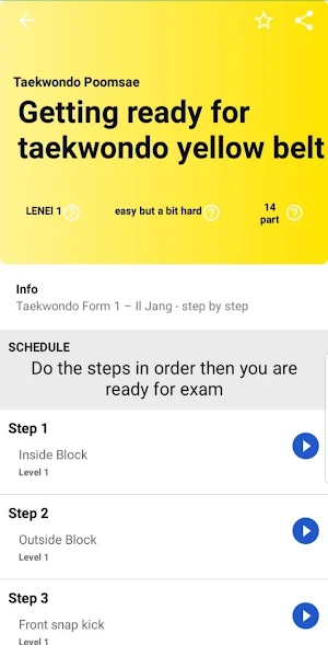 Taekwondo Forms (Poomsae) - A to Z Screenshot 2