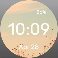 Milky Clouds - Watch Face