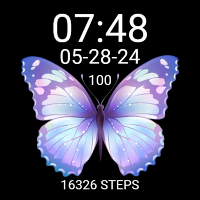 Cute Purple/Blue Butterfly
