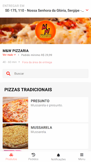 M&W Pizzaria Screenshot 0